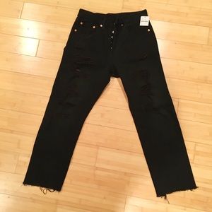 Vintage Levi’s denim - 501 crop jeans